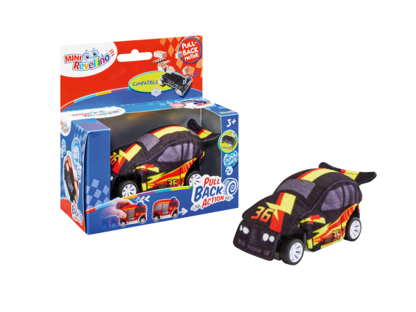 Revell 23197 Rennauto mit Rückziehmotor Mini Revellino Plüsch